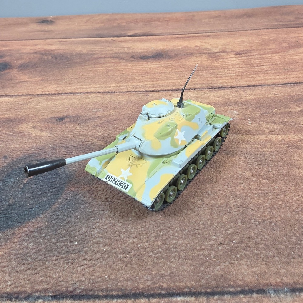Corgi Toys M60 A1 Medium Tank Kids Tan Green Good Camouflage Diecast Military